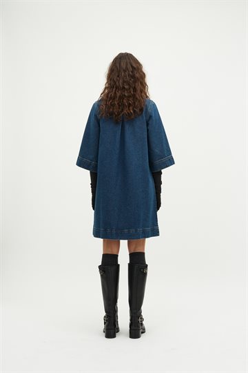 Global F - Mera Dress - Mud Stone Wash